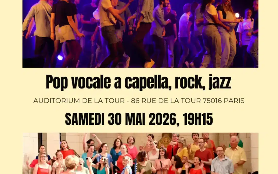 Concert des Chorales « Funky Frogs » et « Enchantons » 30 mai 2026