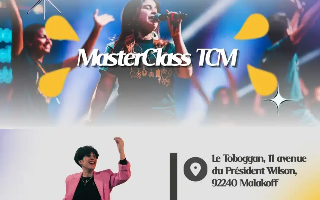 MasterClass TCM (Technique du chanteur moderne) les 19 et 20 décembre 2026