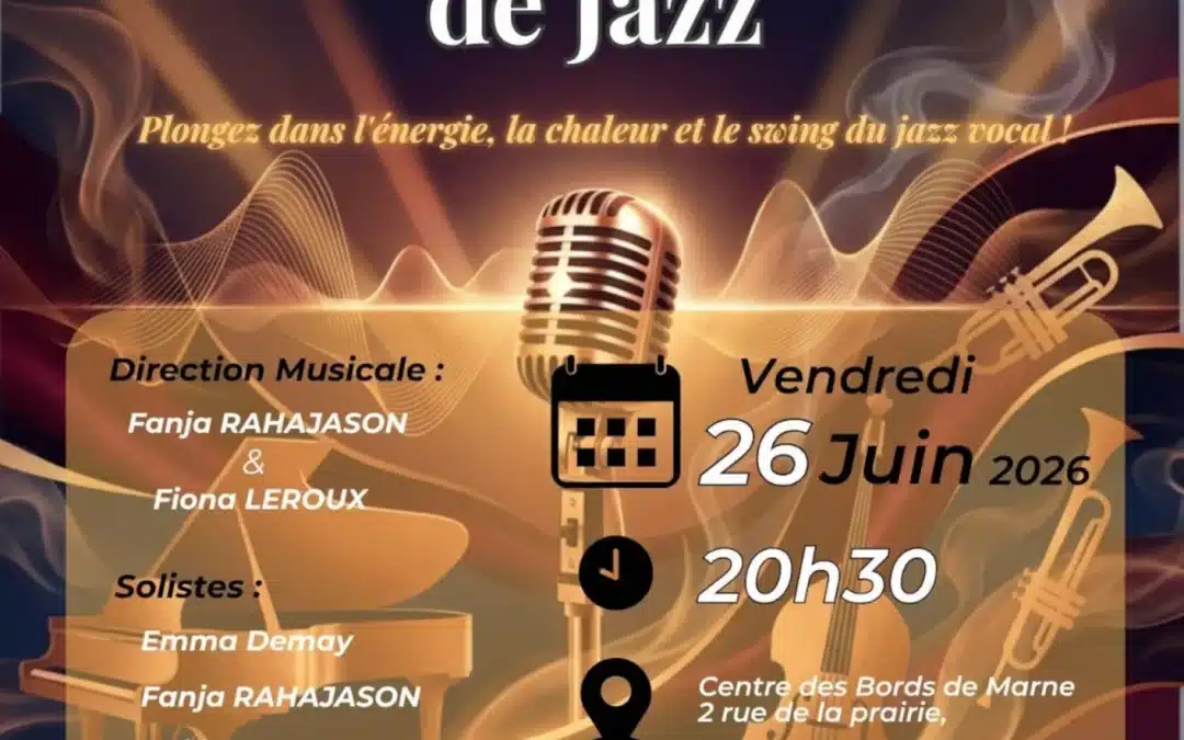 Spectacle Vocal « Dans ma boite de Jazz » le 26 juin 2026
