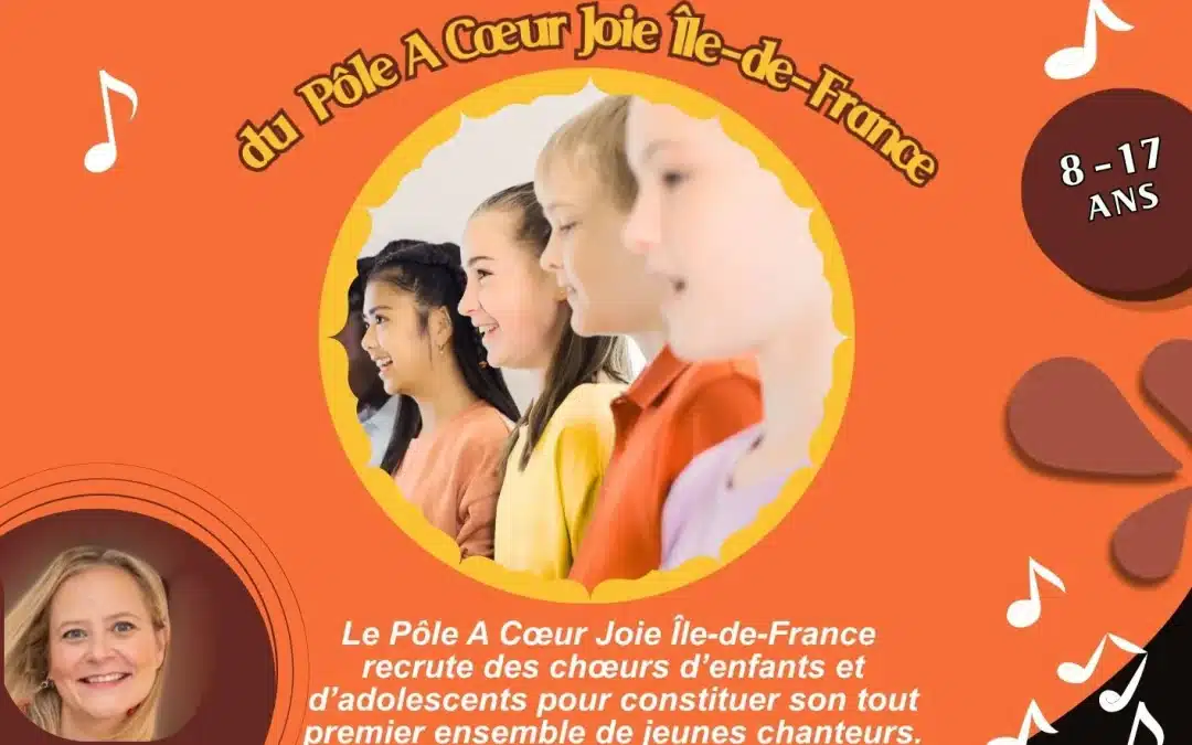 Recrutement pour le Chœur de Jeunes Chanteurs